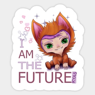 I Am The Future Sticker